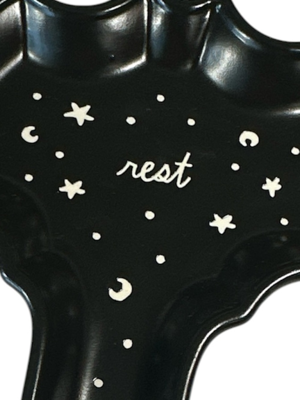 NEW Rae Dunn REST Bat Shaped Halloween Spoon Rest ๐๐ฆ๐ - Picture 2 of 4